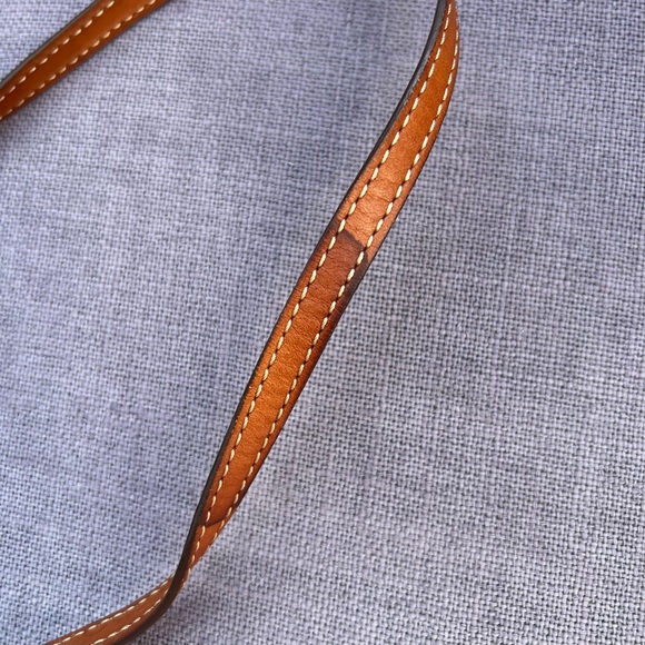 Rare Etro Shoulder Bag Leather Canvas Multicolor - Picture 9 of 10